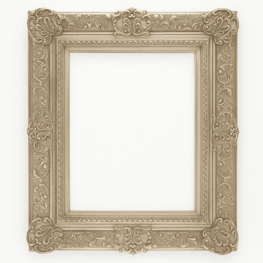 Elegant Ornate Silver